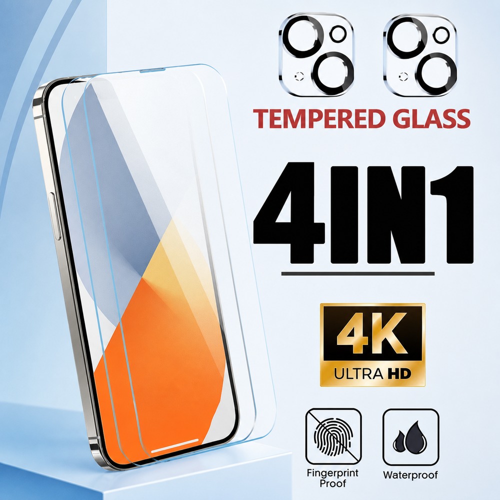Realme Gt 6 - 2+2 stuks gehard glas voor Realme