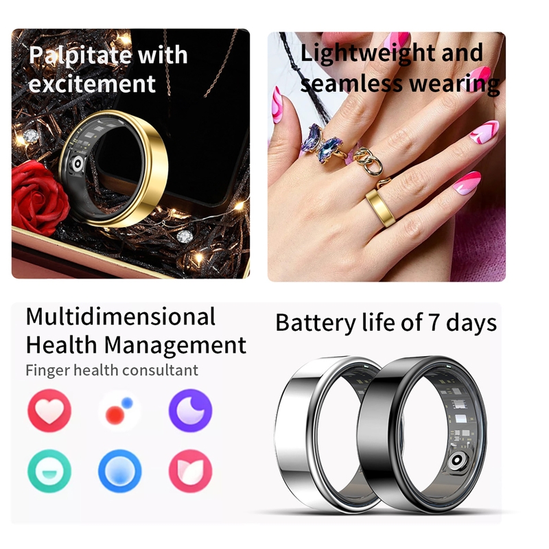 R09 Smart Ring voor mannen en  - Temperature Ring Skin recensie en prijs