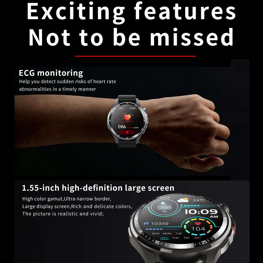 SOS Alarm Hartslag Fitness Spo - Fall Detection Watch recensie en prijs