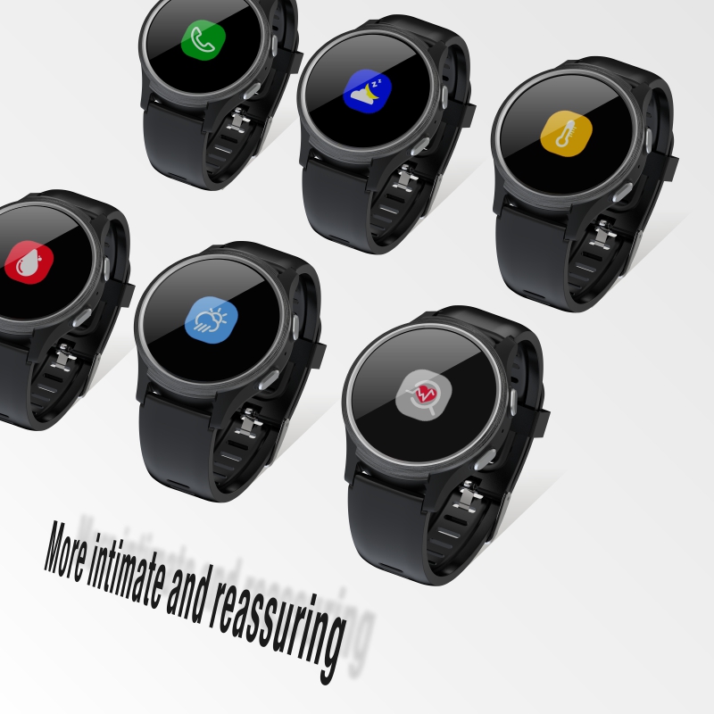 Nieuwe 4G GPS Valdetectie SOS- - Fall Detection Watch recensie en prijs