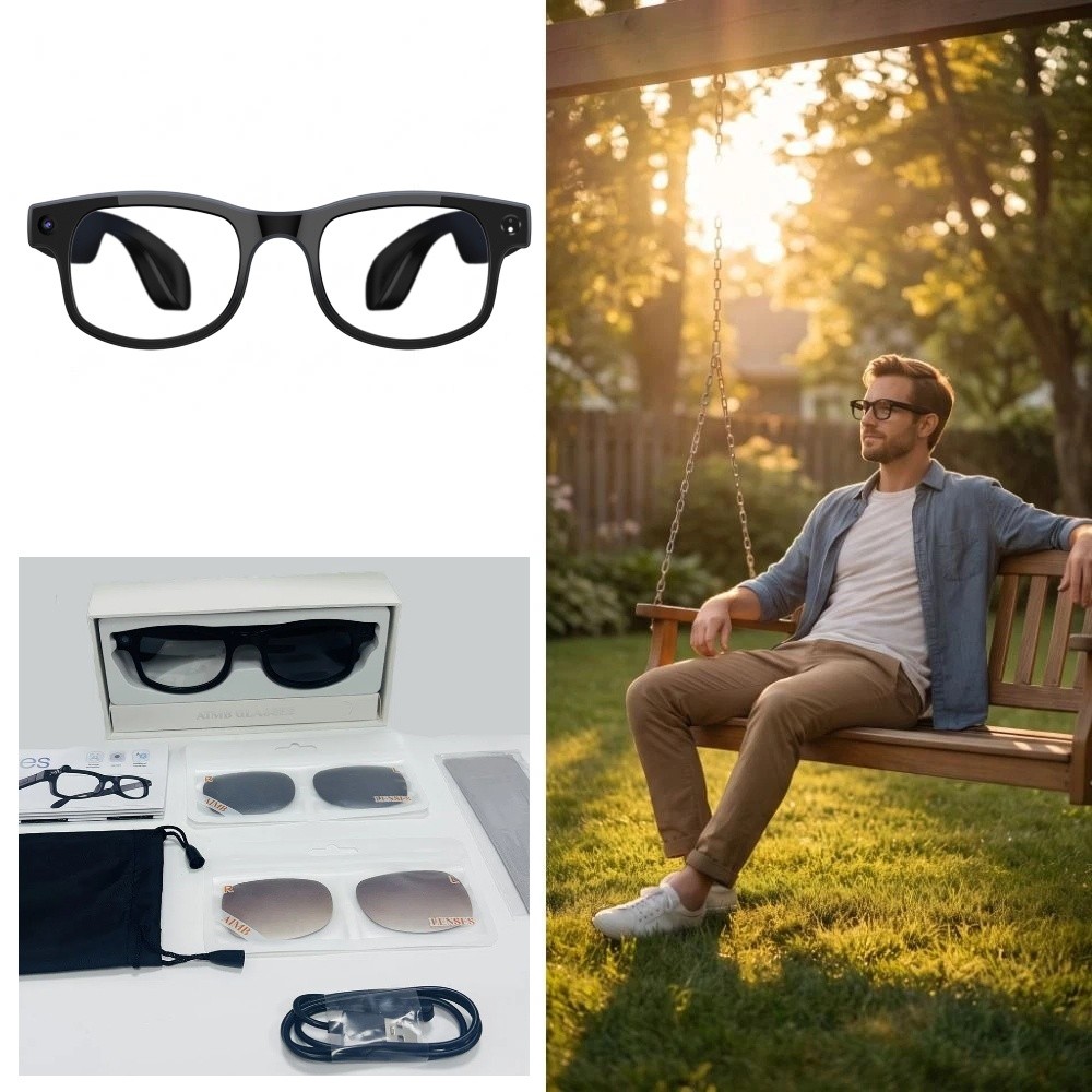 2-in-1 AI Smart Glasses HD Fot - Smart Glasses Lens recensie en prijs