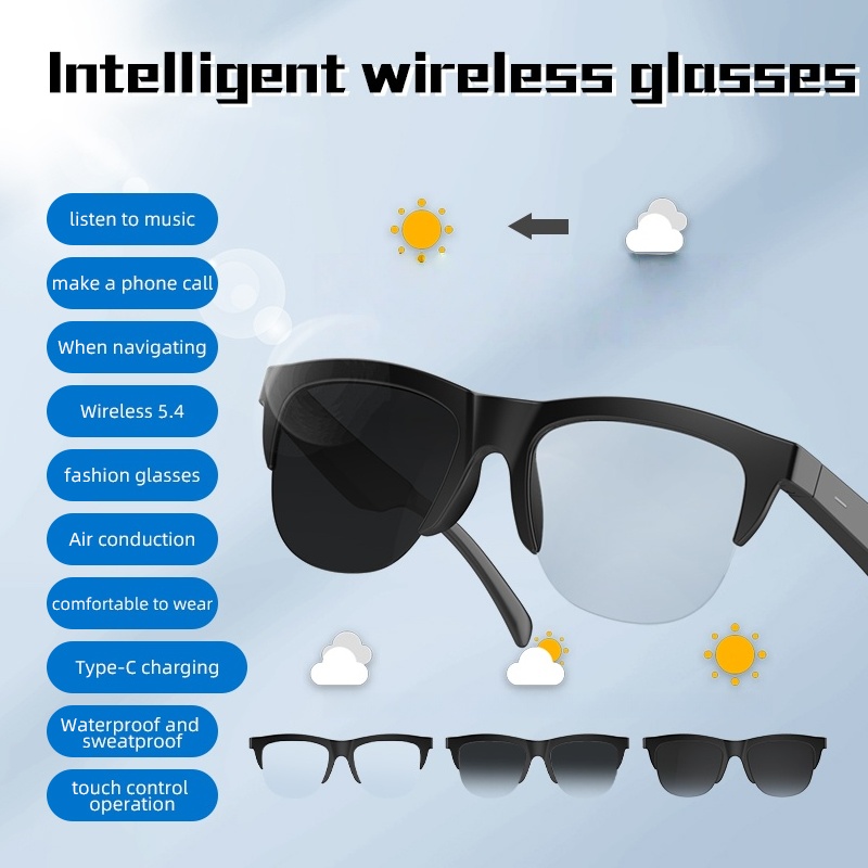 8K 1800MP AI Smart Bril Handsf - Smart Glasses Lens recensie en prijs