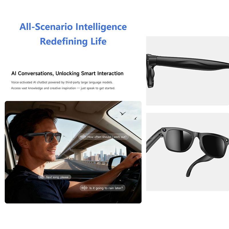 4K UHD Slimme Vertaalbril AI C - Smart Glasses Lens recensie en prijs